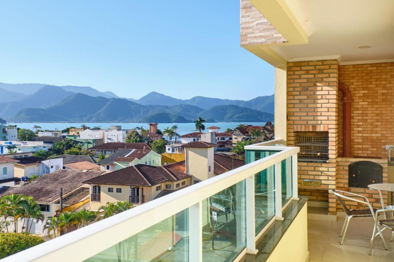 Apartamento No Itagua, Vista Panoramica Do Mar, Otima Localizacao - Edificio Mikonos Ubatuba Exteriör bild